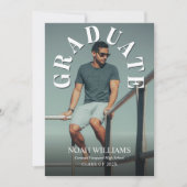 Foto Afstuderen Ceremonie en feest, Afstuderen Kaart (Voorkant)