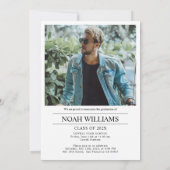 Foto Afstuderen Ceremonie en feest, Afstuderen Kaart (Achterkant)