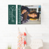 Foto Afstuderen Congrats Afstudeerder Green Class Spandoek (Insitu)