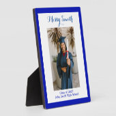 Foto Afstuderen, klasse 2023 Blue Fotoplaat (Zijkant)