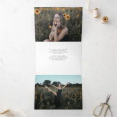 Foto afstuderen Modern 11 Drieluik Aankondiging (Binnen)