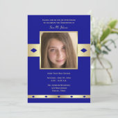 Foto Afstuderen Open Huis Uitnodiging (Staand voorkant)