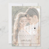 Foto Agenda Save The Date Huwelijksboogkaart (Voorkant)