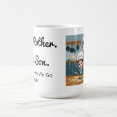 Foto als vader / moeder als dochter / zoon koffiemok (Center)