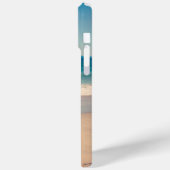Foto Aqua Beach Scene Case-Mate iPhone Case (Achterkant / Links)