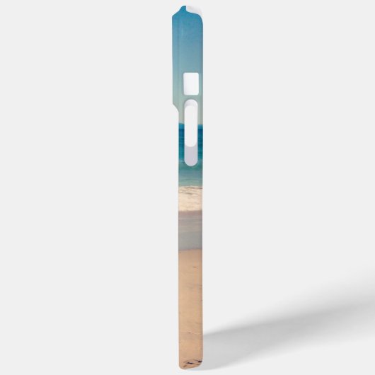 Foto Aqua Beach Scene Case-Mate iPhone Case (Achterkant / Links)