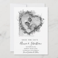 *~* FOTO AR6 WEDDING Heart BEWAREN DATUM QR