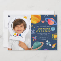 Foto Astronaut Planeten Space Boy Verjaardag