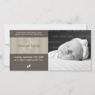 FOTO BABY AANKONDIGING :: happy feet 8L