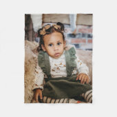 Foto baby fleece deken (Voorkant)