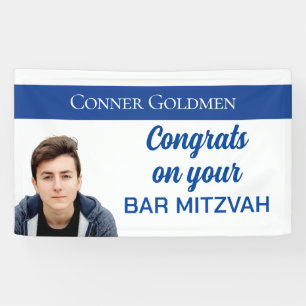 Foto Banner! Aangepaste Bar Mitzvah Banner