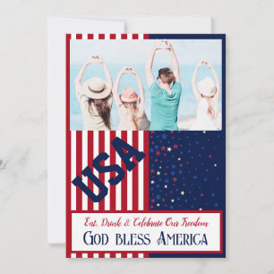 Foto BBQ & Brew USA Onafhankelijkheidsdag 4 juli Kaart