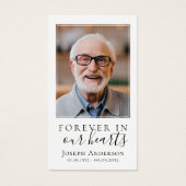 Foto Beach Memorial Prayer Kaart (Voorkant)