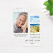 Foto Beach Memorial Prayer Kaart (Bureau)