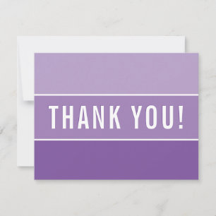 FOTO BEDANKT modern ombre paars violet