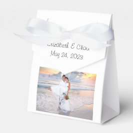 Foto bedankt voor je favoriete doos bedankdoosjes