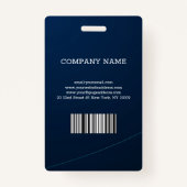 Foto Bedrijfs ID Logo Badge (Achterkant)