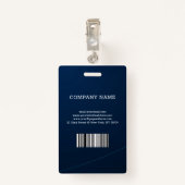 Foto Bedrijfs ID Logo Badge (Achterkant met clip)