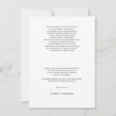 Foto begrafenis dank u kaarten (Achterkant)