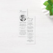 Foto Begrafenis Gebed Bladwijzer Kaart (Bureau)