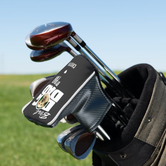 Foto Best Dog Dad door Par Golf Golfheadcover (Insitu)