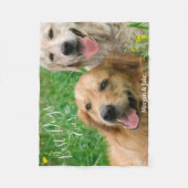 Foto Best Dogs Ever Fleece Blanket Deken (Voorkant)
