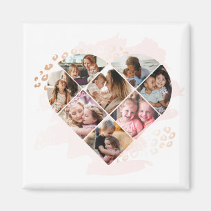 Foto Best Grandma Ever Heart Shape 8 Foto Magneet