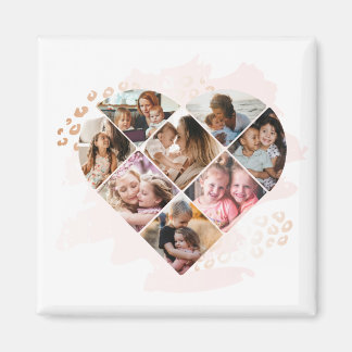 Foto Best Grandma Ever Heart Shape 8 Foto Magneet
