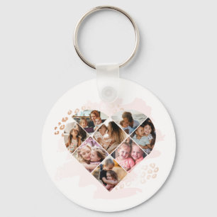 Foto Best Grandma Ever Heart Shape 8 Foto Sleutelhanger