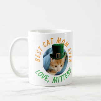 Foto Beste Kat Moeder Ooit Iers Aangepaste Huisdie Koffiemok