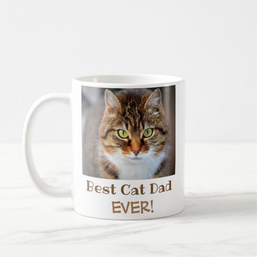 Foto beste kat pap ooit koffiemok (Links)