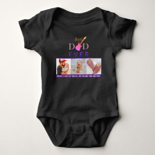 Foto Beste Papa Ooit Trendy Cute 1e Vaderdag Romper