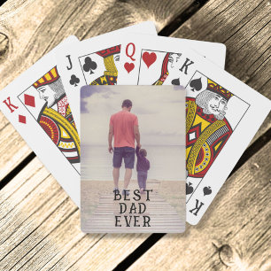 Foto beste vader ooit vader Keepslag Pokerkaarten