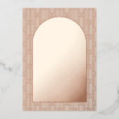 Foto Bewaar de datum Gold Foil Kaart (Voorkant)