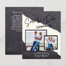 FOTO Bewaar de datum - Modern handgeschreven lette