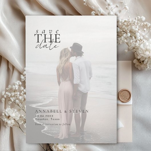 Foto "BEWAAR DEZE DATUM" Save The Date