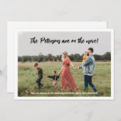 Foto Bewegende aankondiging (Voorkant / Achterkant)