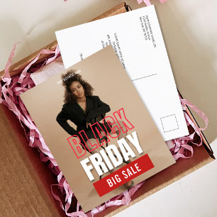 Foto Black Friday Big Sale Product Promo Briefkaart