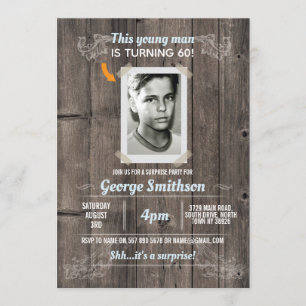 Foto  blauwe verrassingen op zaterdag kaart