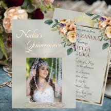 Foto & Bloemen - Sage Quinceanera
