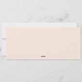 Foto Boarding Pass Cosmic Wedding Destination Feestdagenkaart (Achterkant)