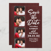 Foto Booth Bladwijzer Thleed Fun Save the Date (Voorkant / Achterkant)