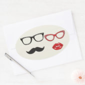 Foto Booth Props Mustache Stickers (Envelop)
