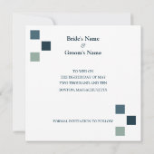 Foto Booth Save the Dates Custom Sjabloon (Achterkant)