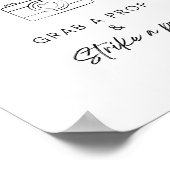 Foto Booth Wedding Engagement Party Sign Poster (Hoek)