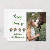 Foto Briefkaart met Gingerbreads (Voorkant / Achterkant)