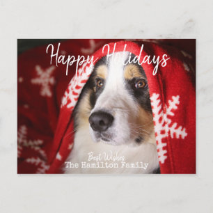 Foto Briefkaart met Prettige feestdagen