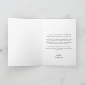 Foto Bruidsmeisje Voorstel Vouwkaart Kaart (Binnen)