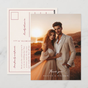 foto bruiloft Briefkaart