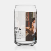 Foto Bruiloft Cups Blikvorm Glas (Links)